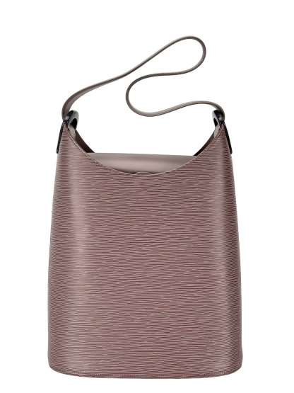 LOUIS VUITTON - Lilac Epi Sac Verseau Leather Shoulder Bag