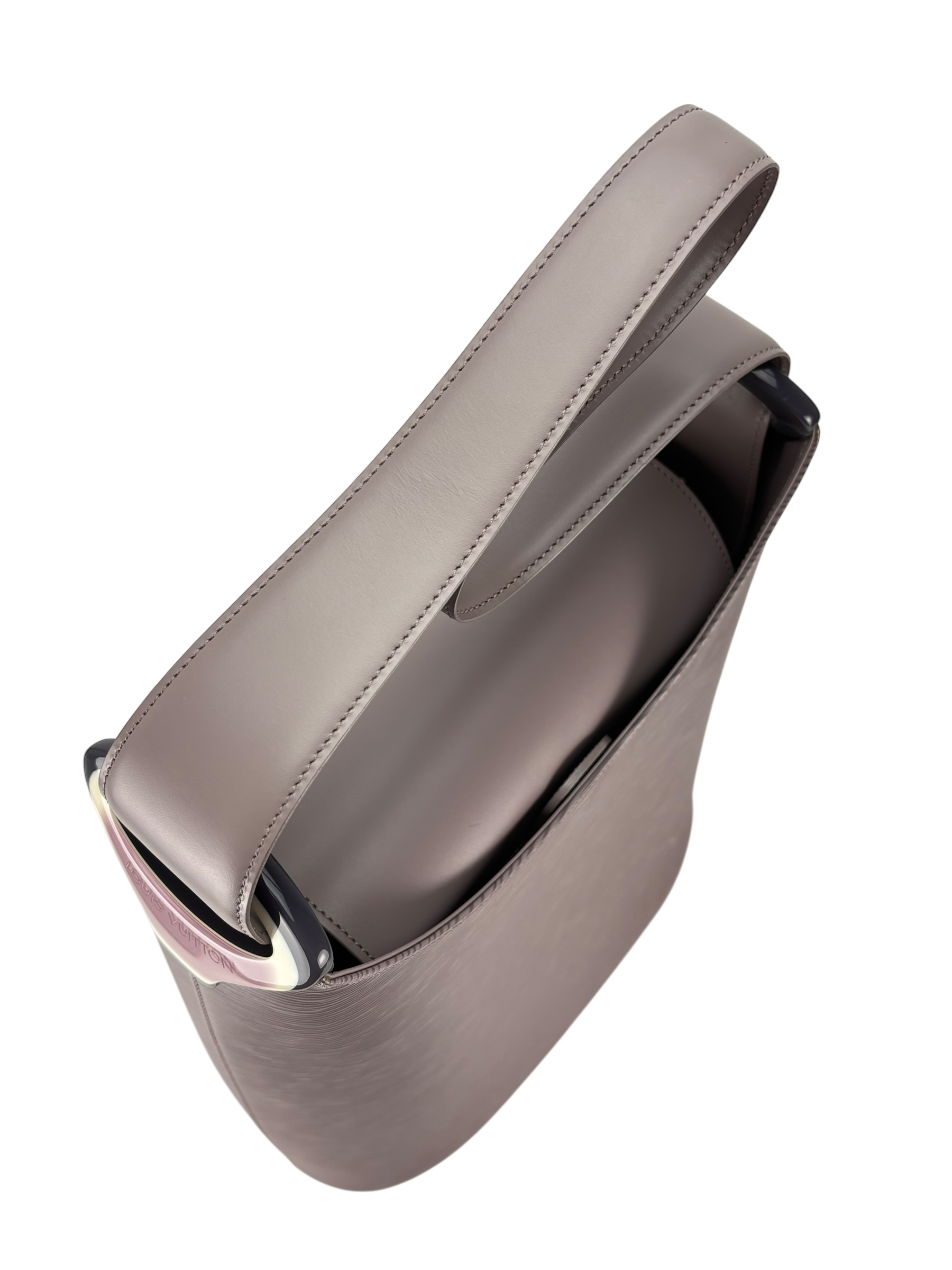 LOUIS VUITTON - Lilac Epi Sac Verseau Leather Shoulder Bag