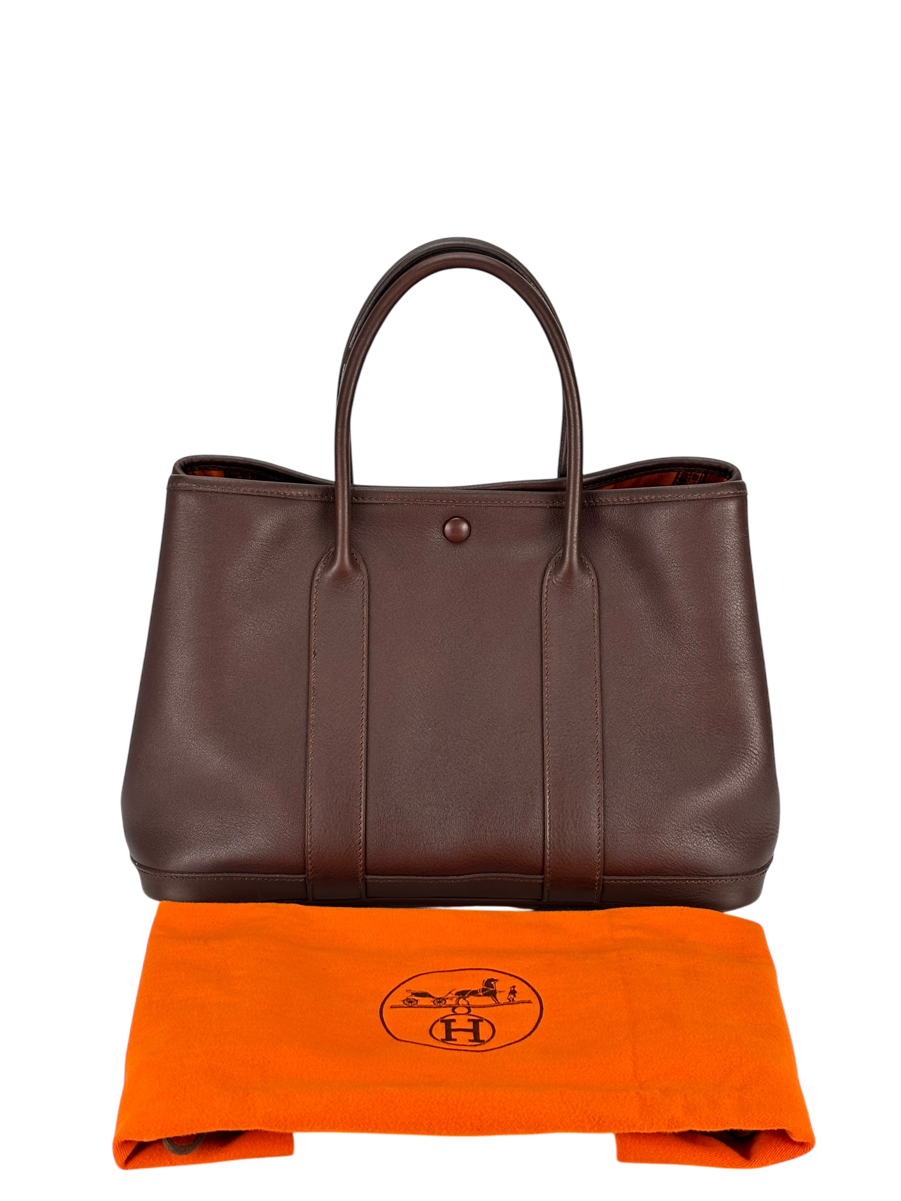 HERMES - Garden Party TPM 30 Havane Swift 