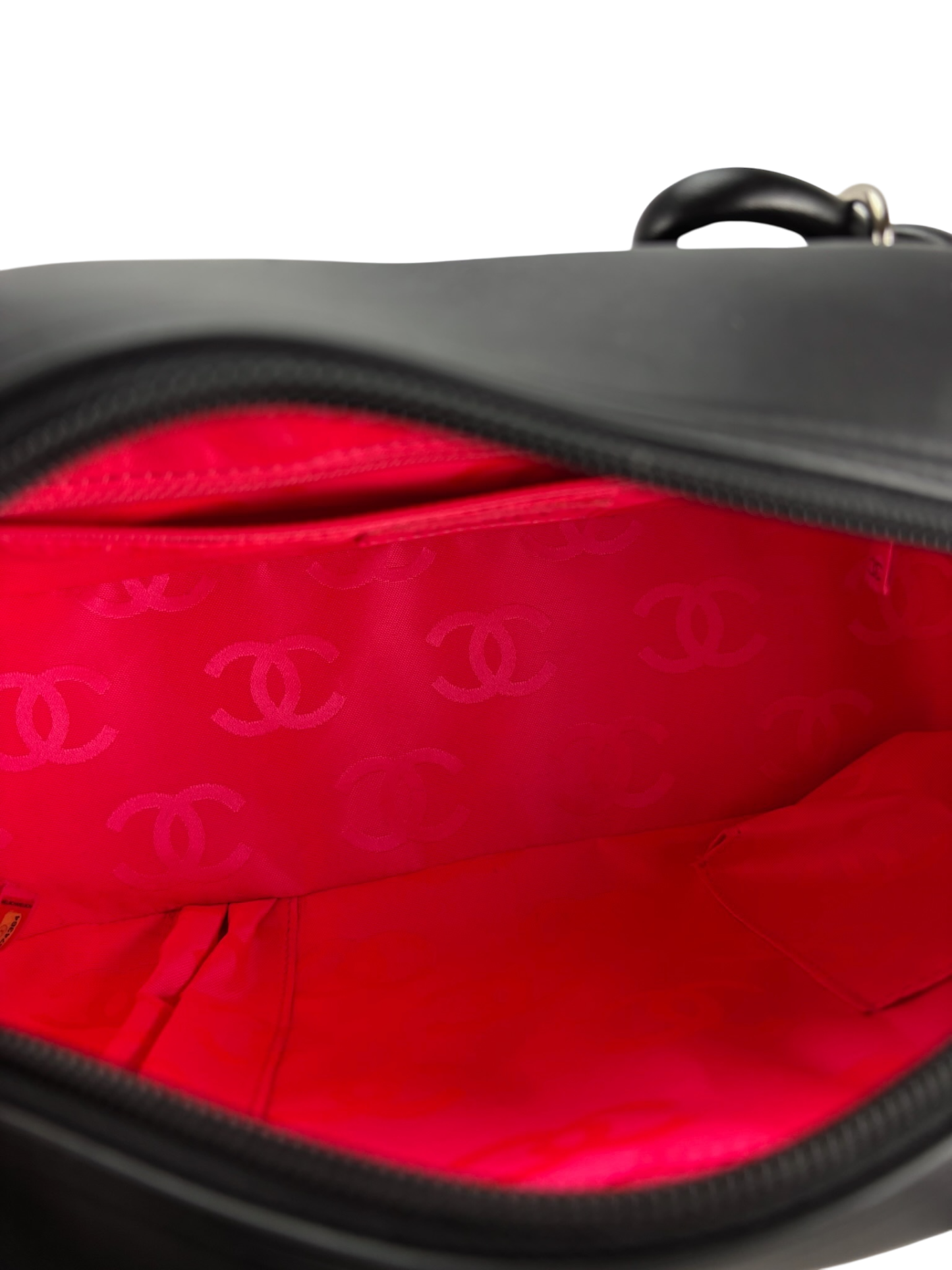 CHANEL - Black Cambon Bowling Handbag