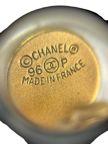 CHANEL - 96P Gold Coco Mark Pearl Earrings