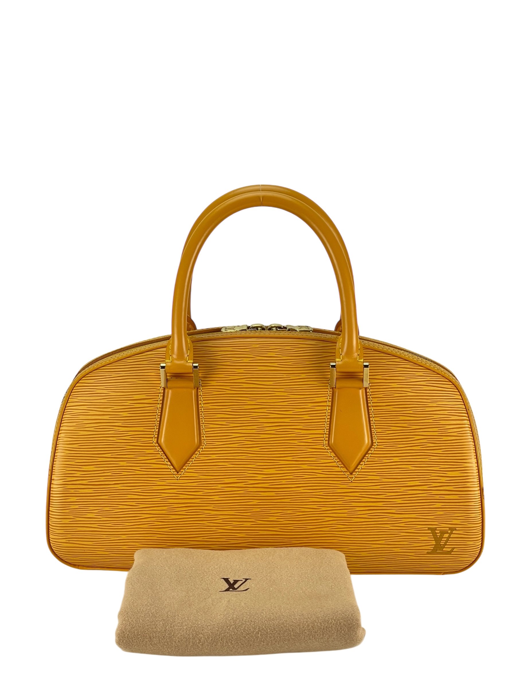 LOUIS VUITTON -  Epi Leather Handbag Mini Boston Bag Tassili Yellow