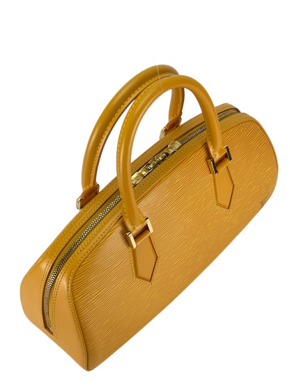 LOUIS VUITTON -  Epi Leather Handbag Mini Boston Bag Tassili Yellow