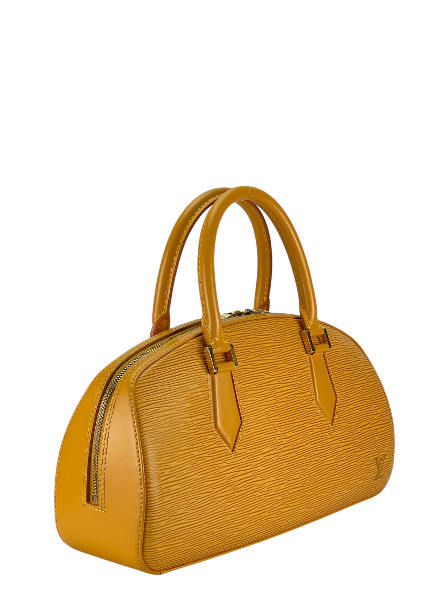 LOUIS VUITTON - Epi Leather Handbag Mini Boston Bag Tassili Yellow