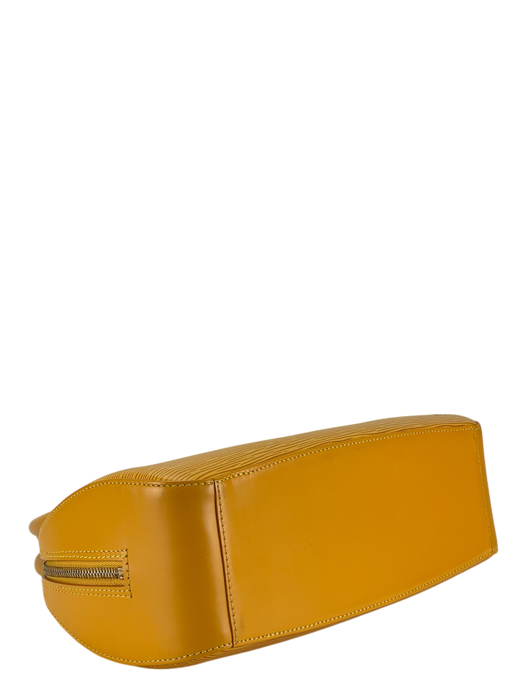 LOUIS VUITTON -  Epi Leather Handbag Mini Boston Bag Tassili Yellow