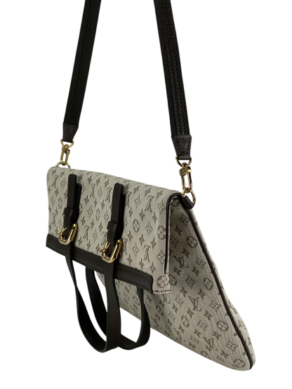 LOUIS VUITTON - Francoise Light Green Monogram Mini Canvas 2way Hand Bag