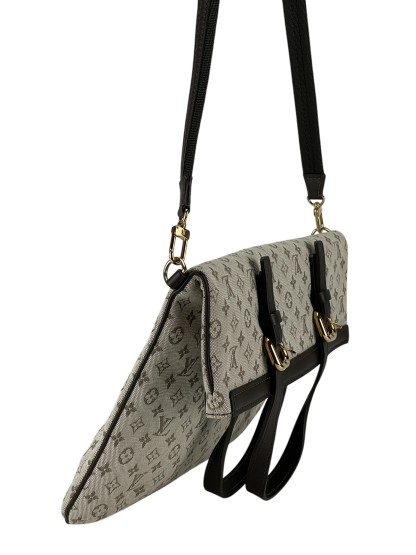 LOUIS VUITTON - Francoise Light Green Monogram Mini Canvas 2way Hand Bag