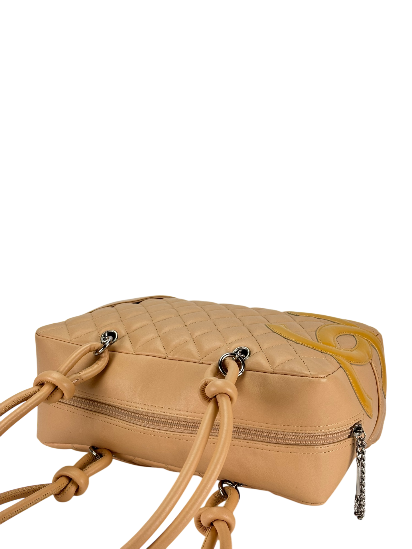 CHANEL - Beige Cambon Bowling Handbag