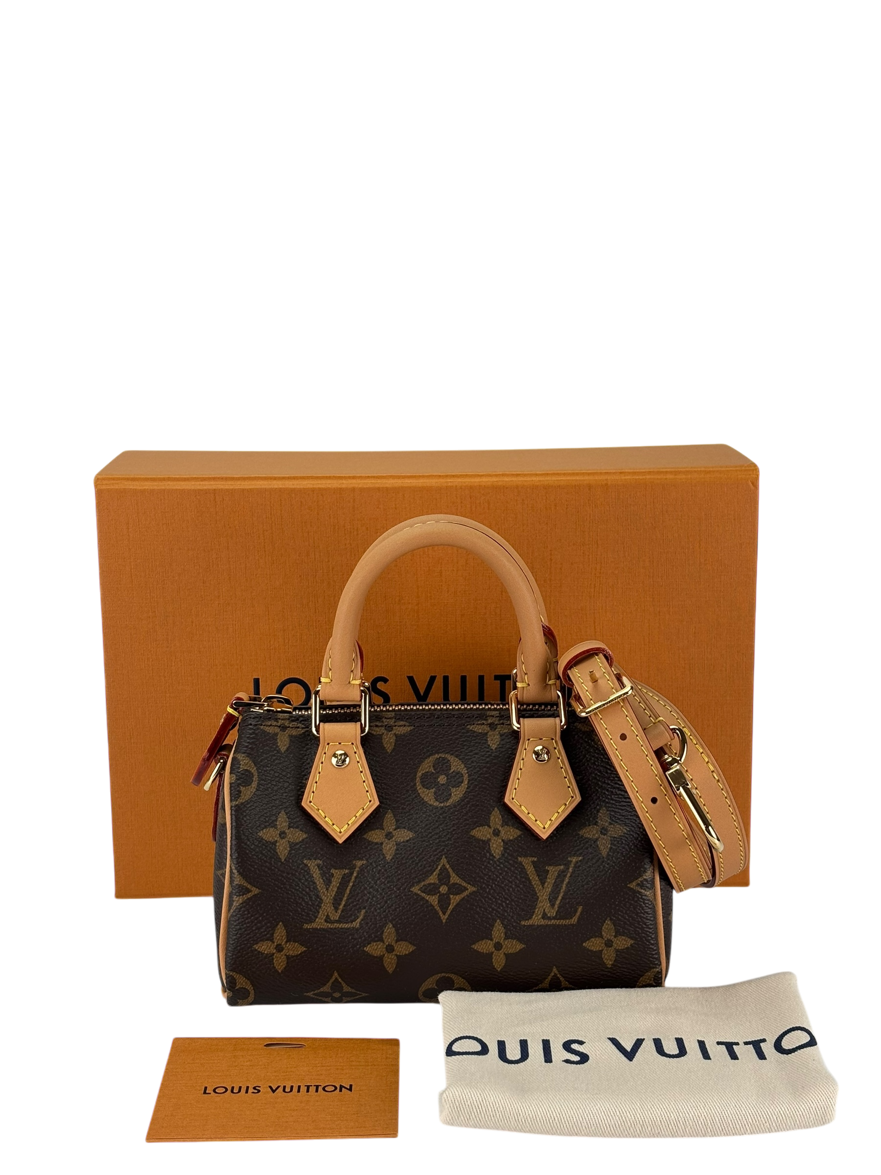 LOUIS VUITTON - Nano Speedy Ebene Monogram Canvas