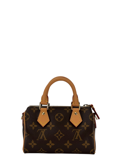 LOUIS VUITTON - Nano Speedy Ebene Monogram Canvas