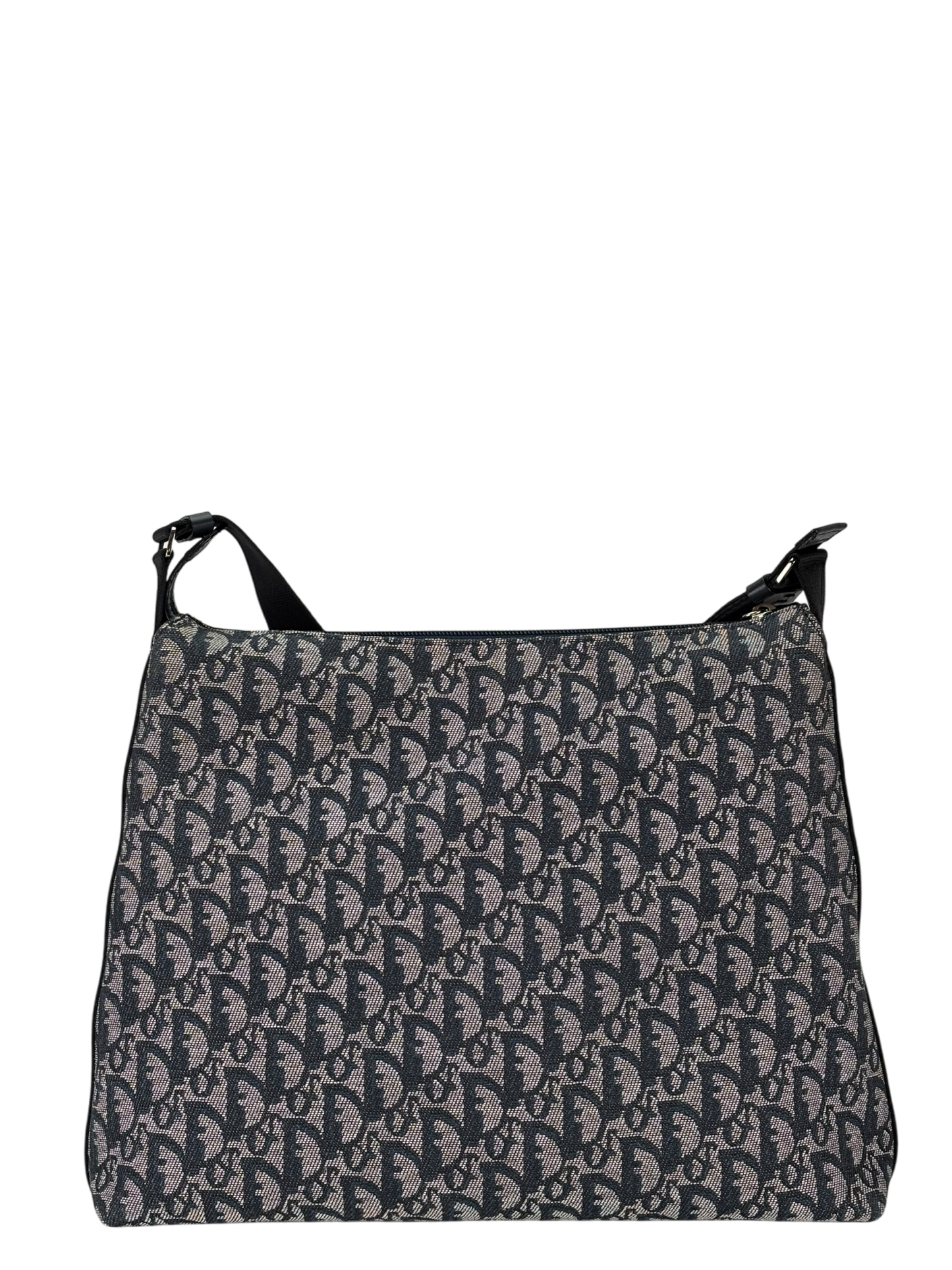 CHRISTIAN DIOR - Navy Diorissimo Pochette Shoulder Bag