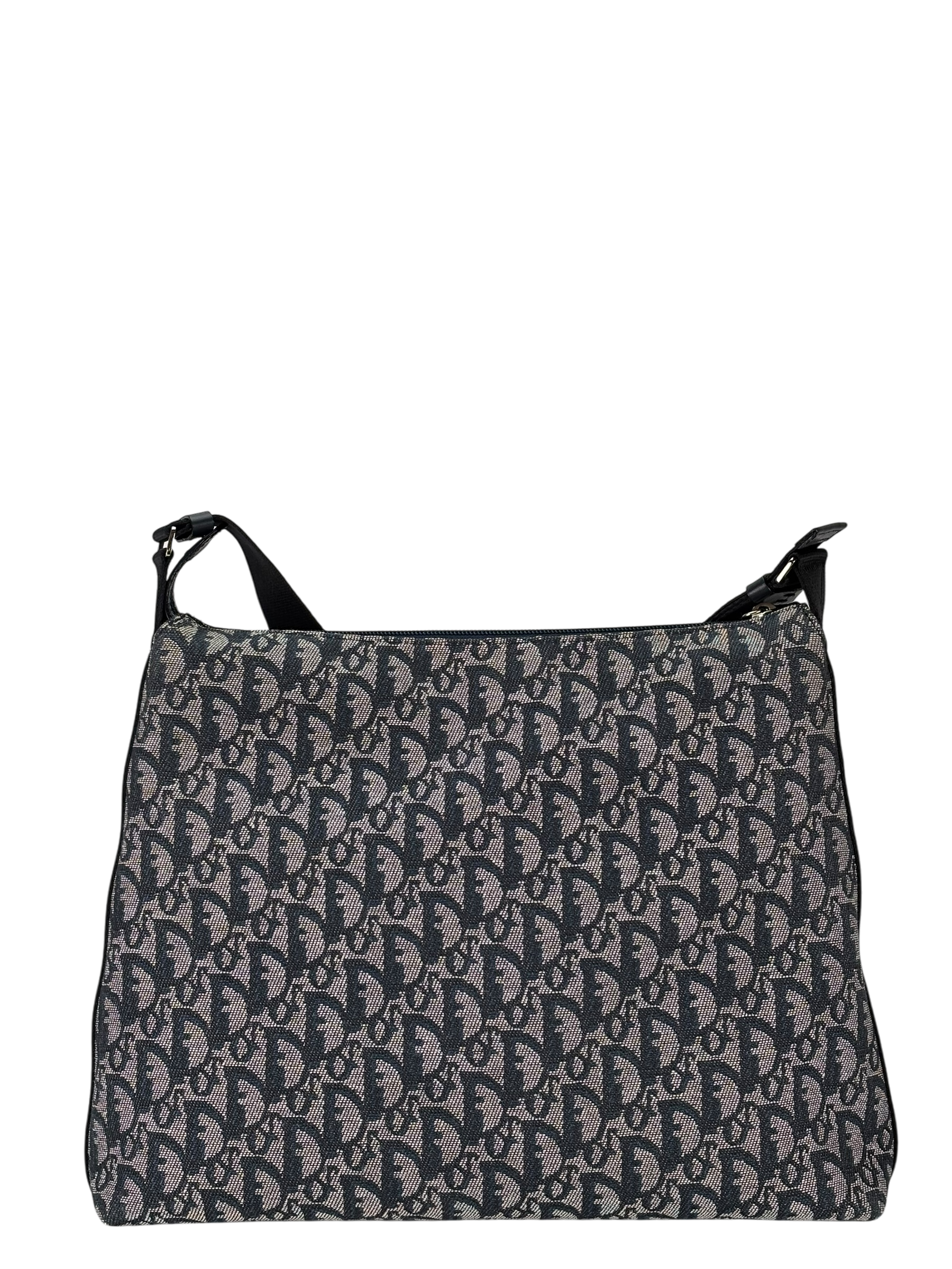 CHRISTIAN DIOR - Navy Diorissimo Pochette Shoulder Bag