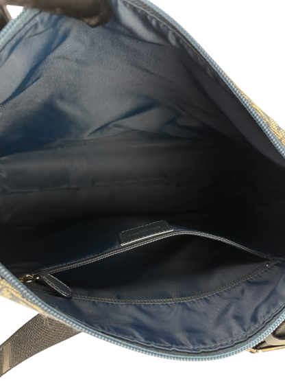 CHRISTIAN DIOR - Navy Diorissimo Pochette Shoulder Bag