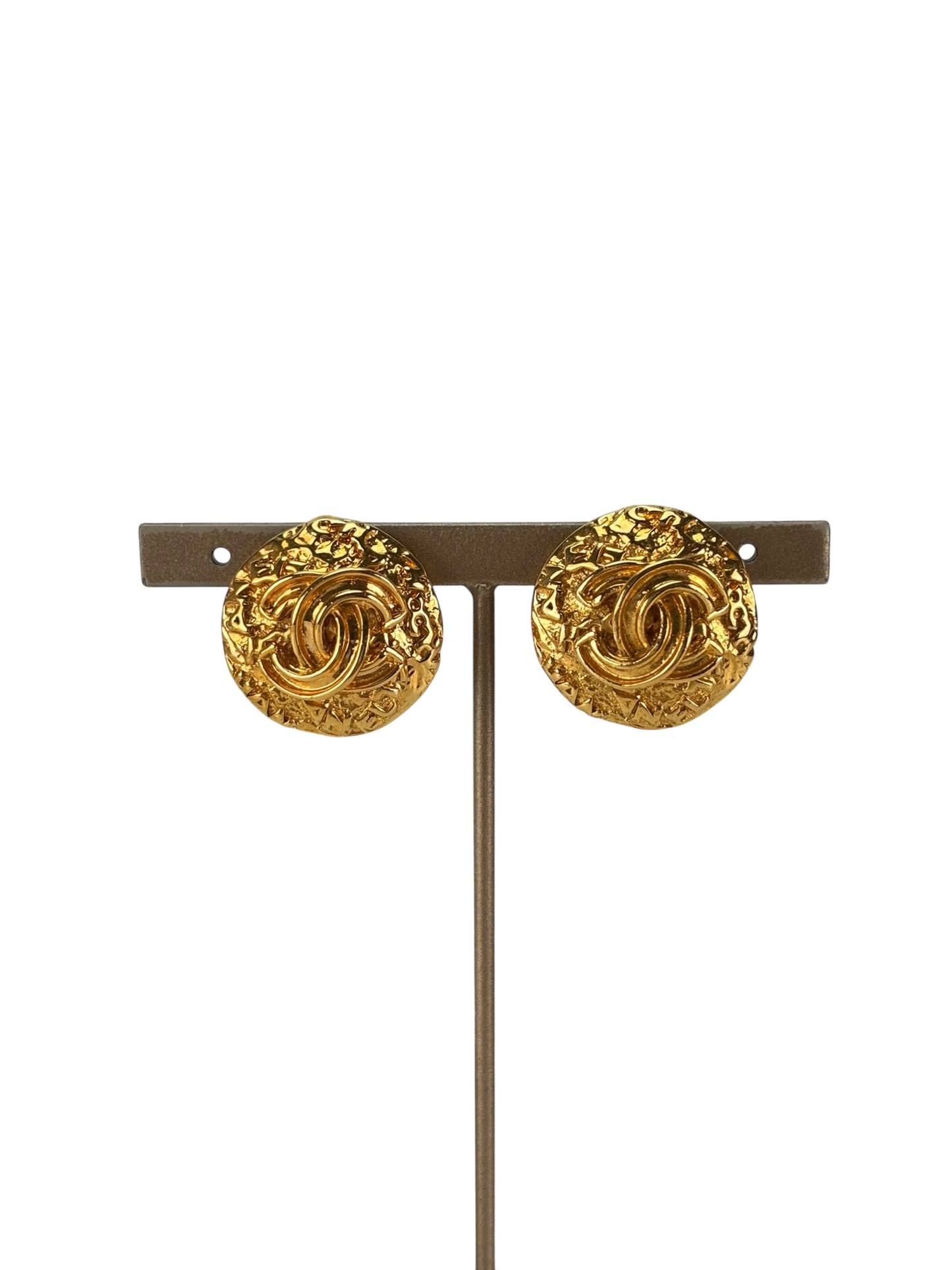 CHANEL -  95A Gold Coco Mark Earrings