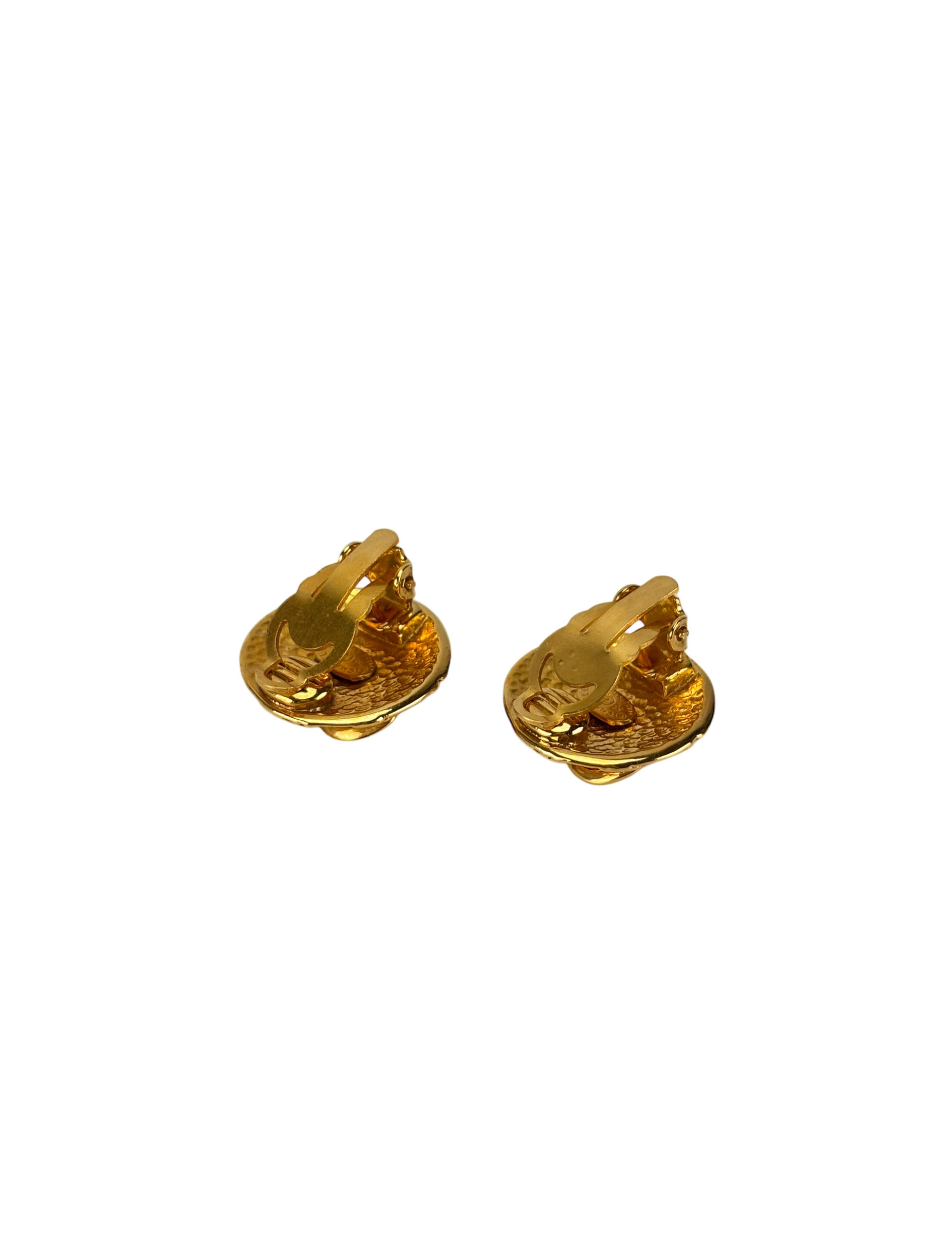 CHANEL -  95A Gold Coco Mark Earrings