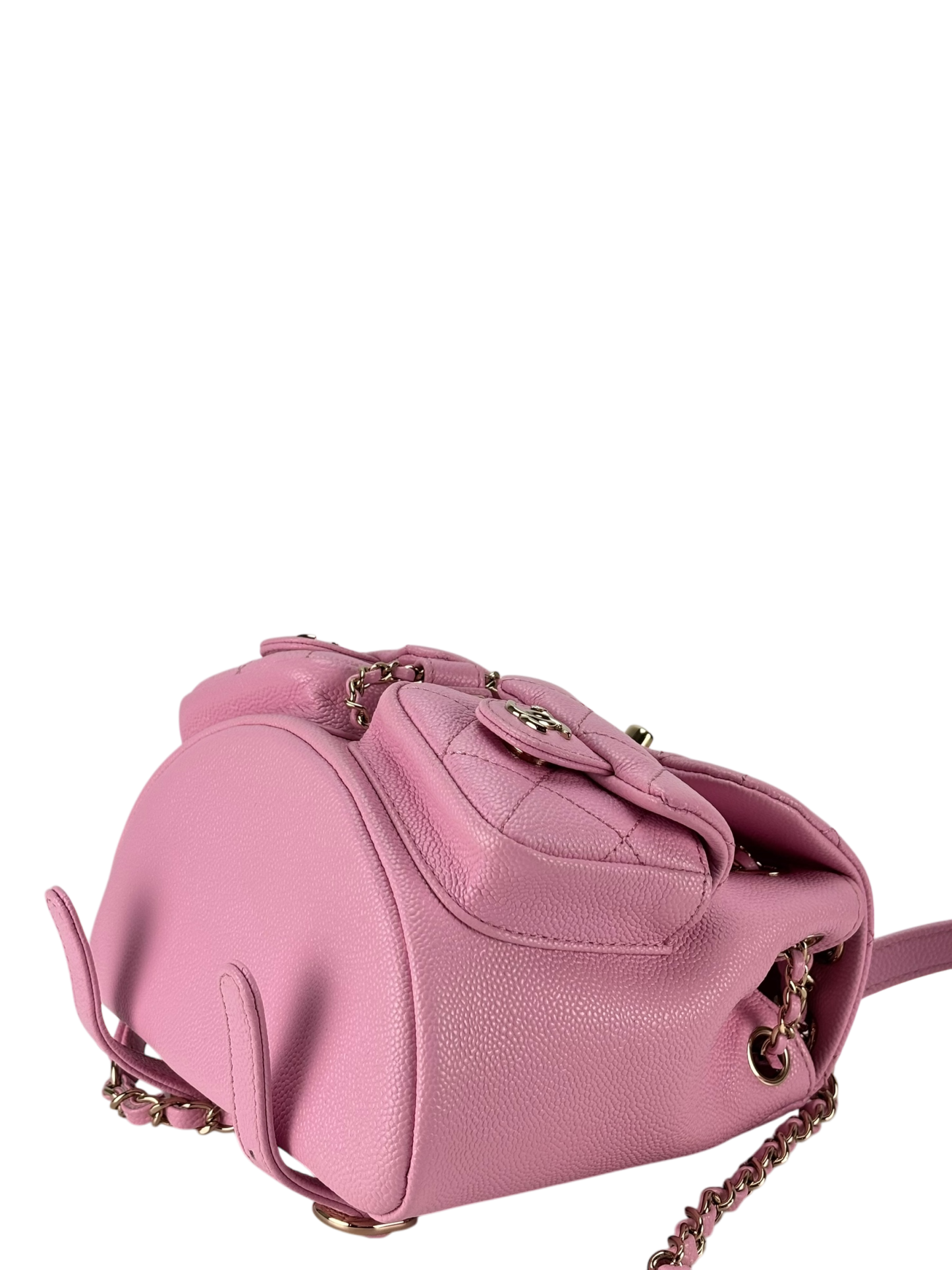 CHANEL - 23P Small Pink Cavair Backpack