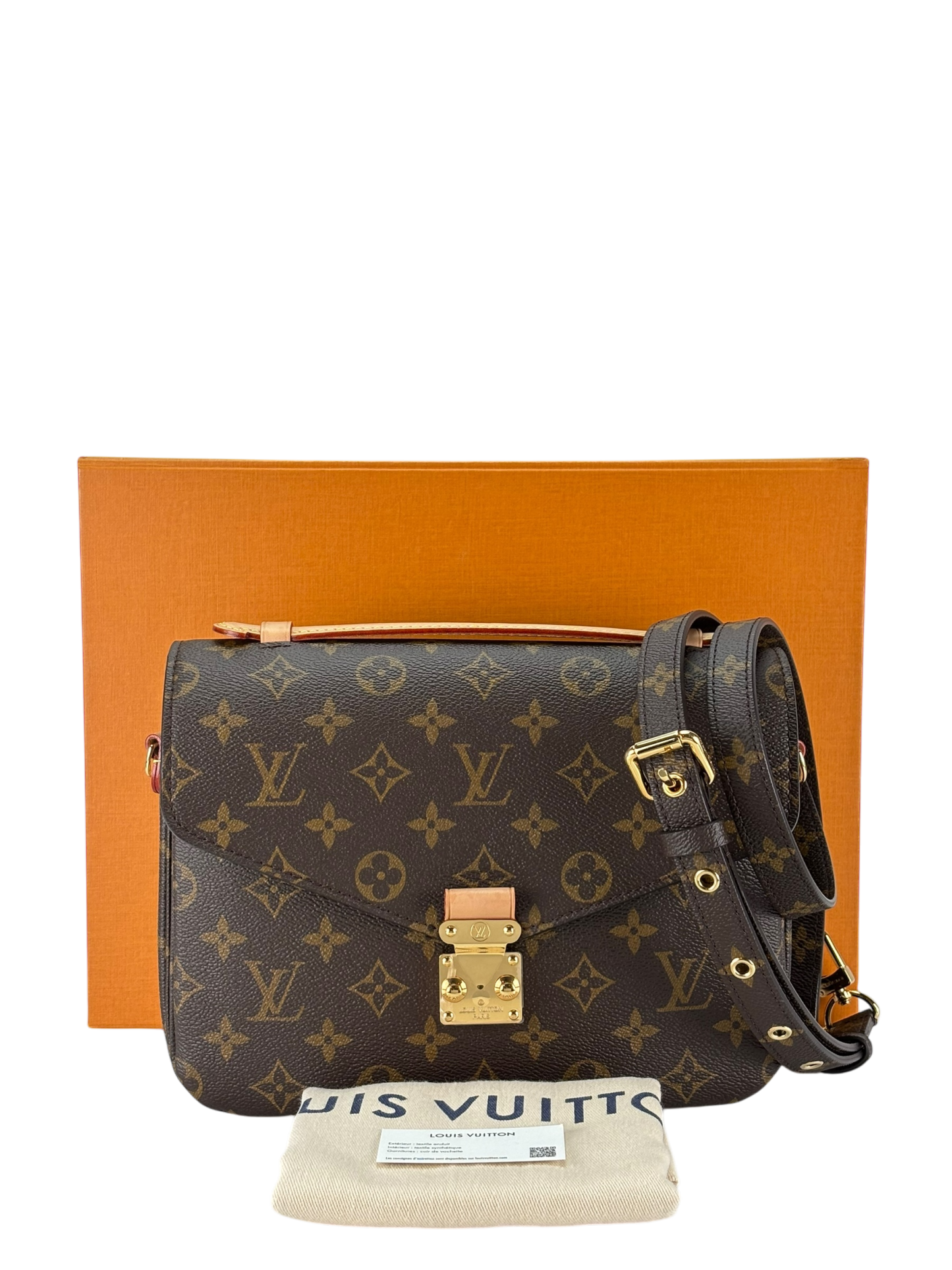 LOUIS VUITTON - Monogram Pochette Metis MM Handbag 2way Shoulder Bag