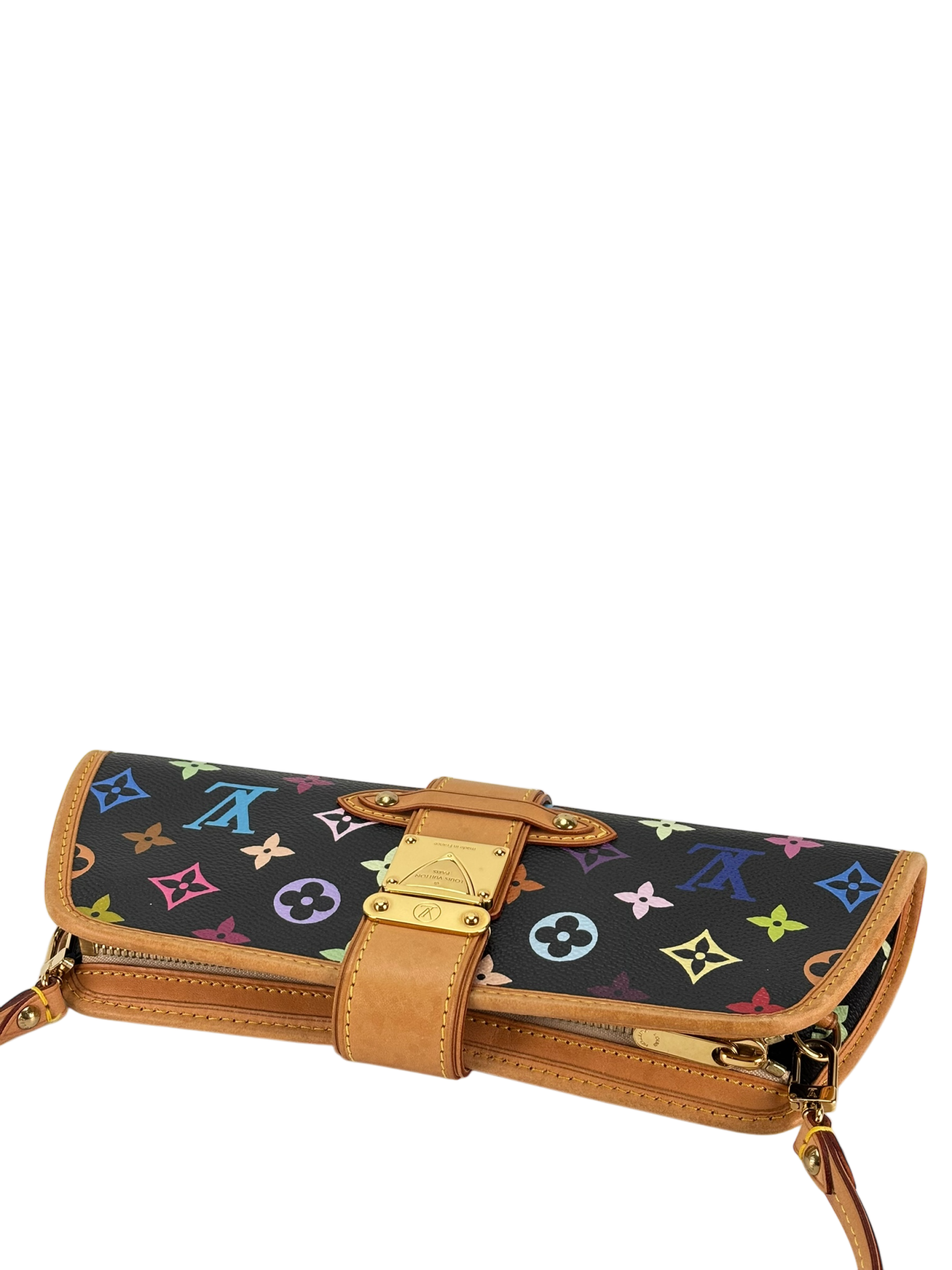 LOUIS VUITTON - Black Multicolor Shirley Bron 2way Bag