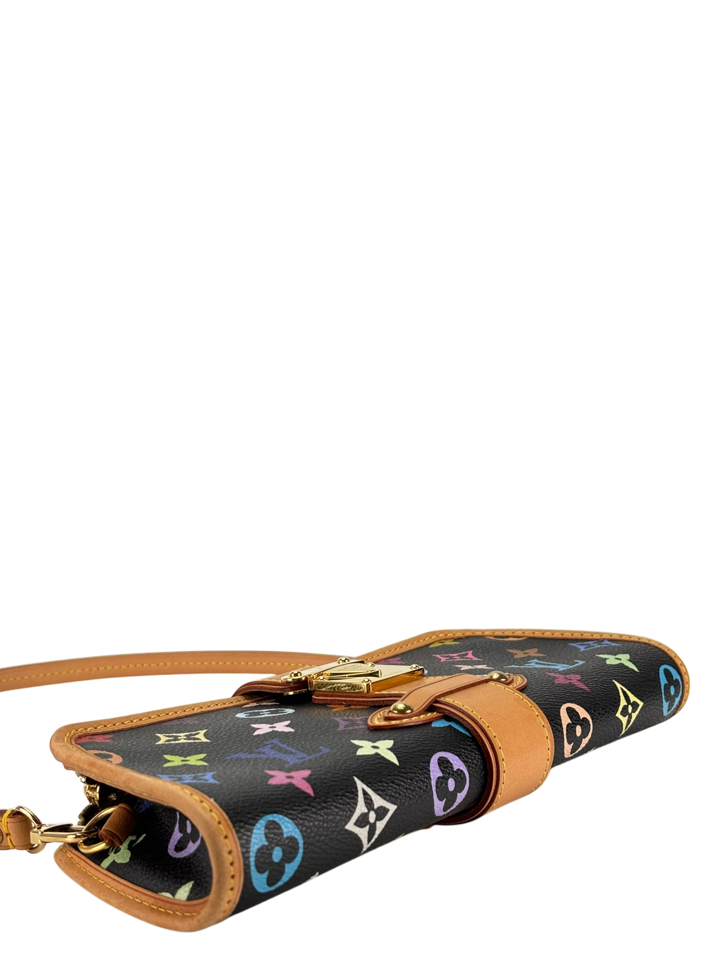 LOUIS VUITTON - Black Multicolor Shirley Bron 2way Bag
