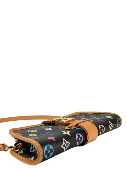 LOUIS VUITTON - Black Multicolor Shirley Bron 2way Bag
