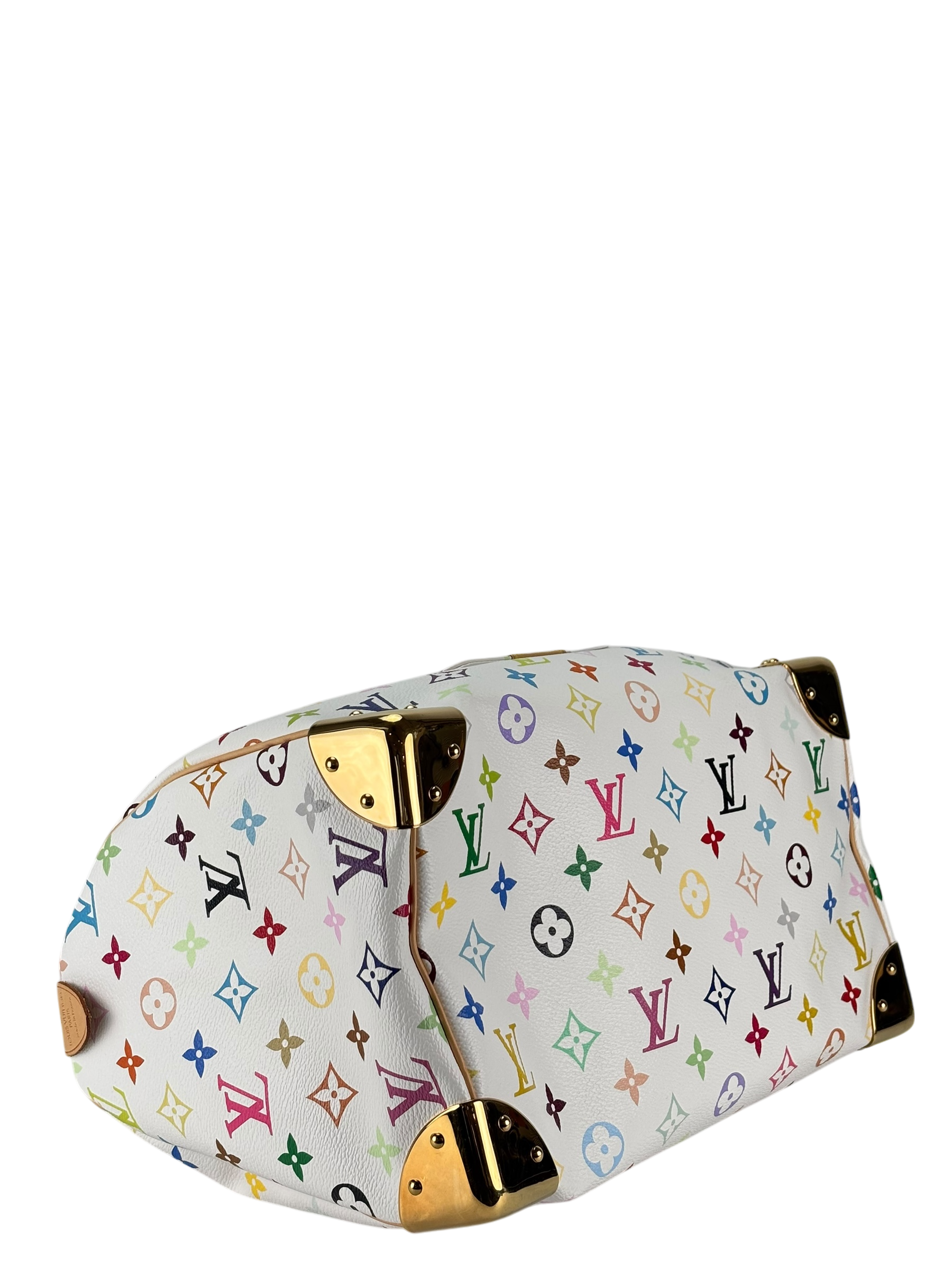 LOUIS VUITTON - White Monogram Multicolor Speedy30