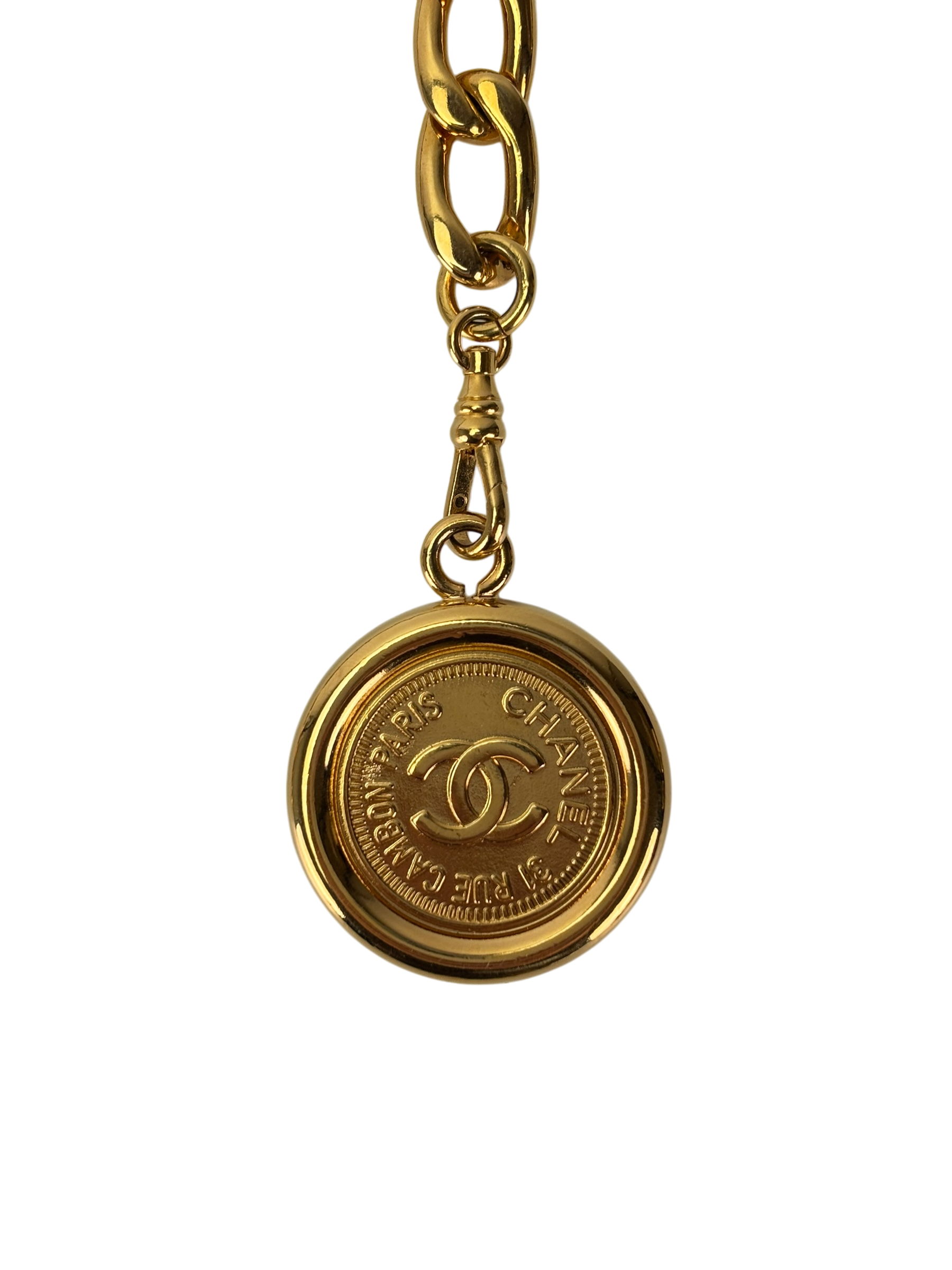 CHANEL -  Vintage Gold Coin Belt