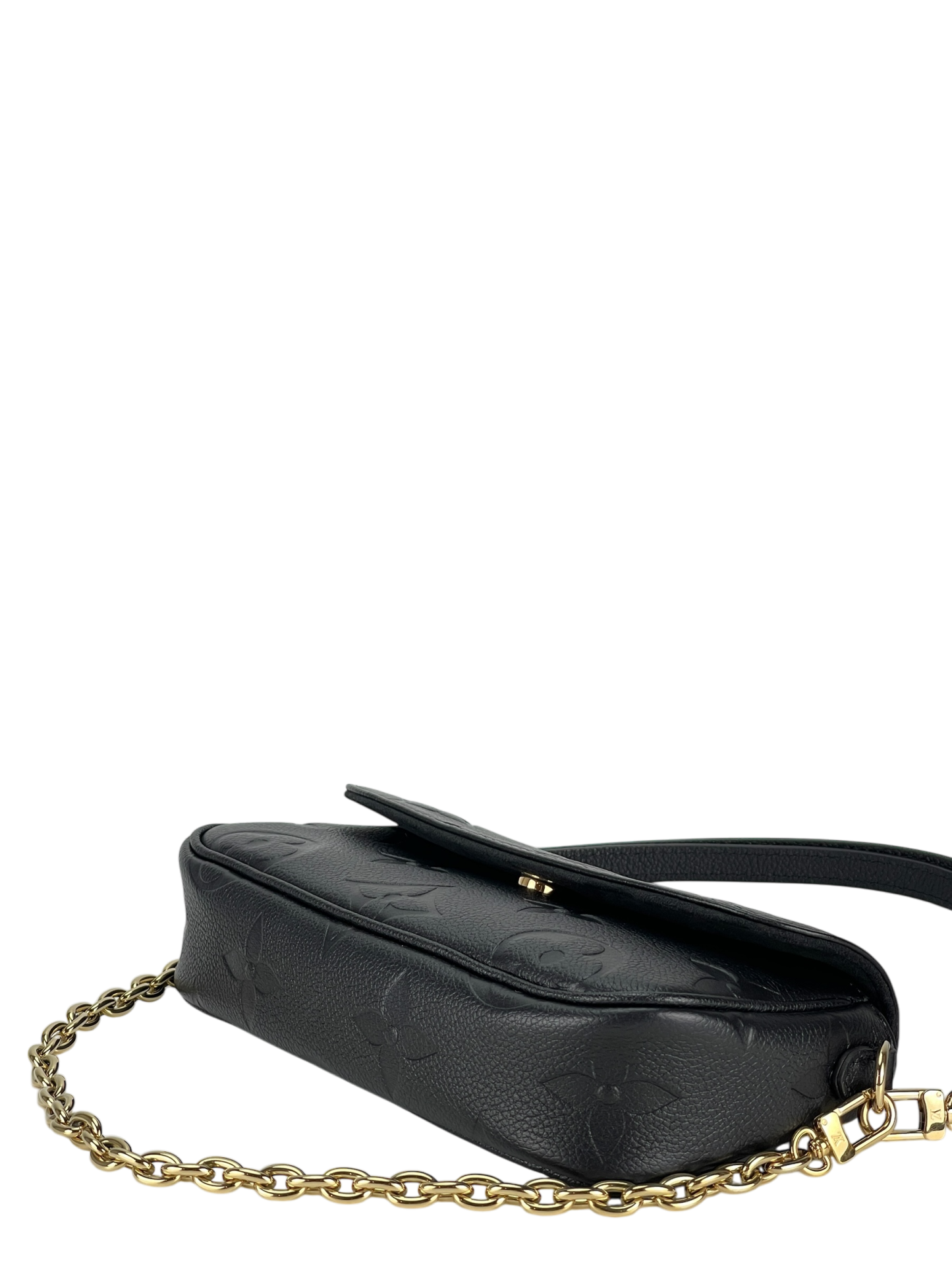LOUIS VUITTON - Black Monogram Empreinte Ivy 2way Shoulder Bag