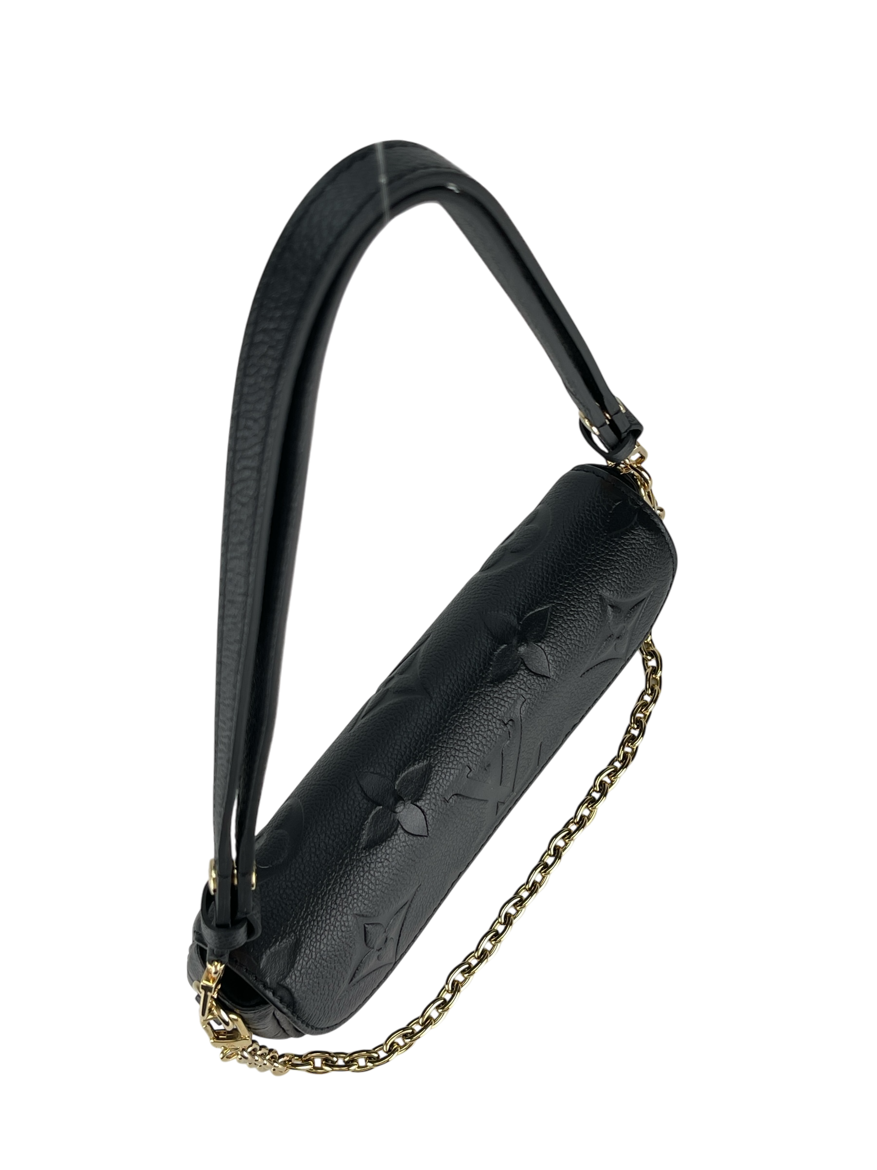 LOUIS VUITTON - Black Monogram Empreinte Ivy 2way Shoulder Bag