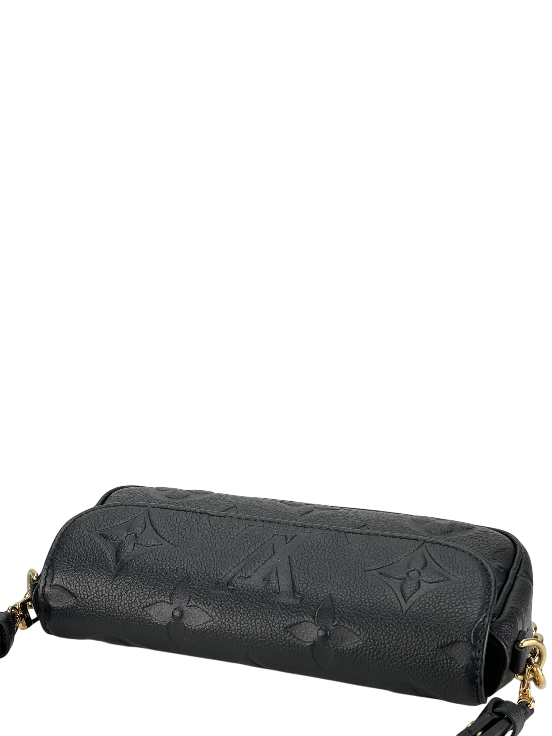 LOUIS VUITTON - Black Monogram Empreinte Ivy 2way Shoulder Bag