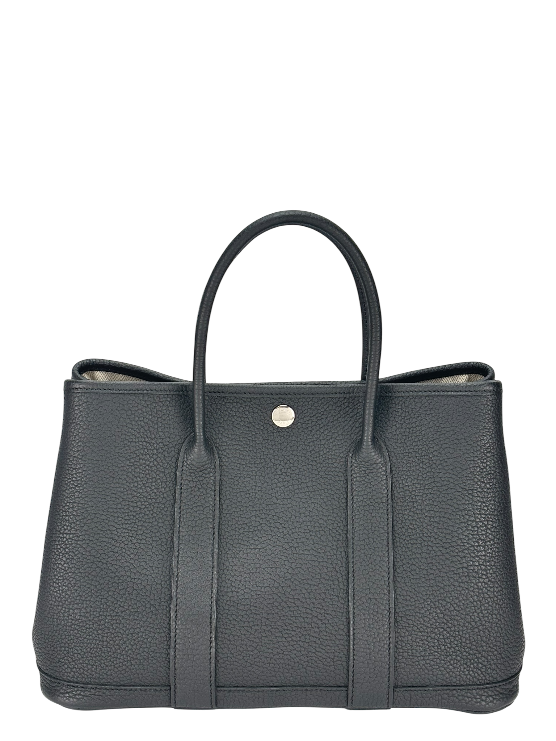 HERMES - Garden Party TPM 30 Negonda Noir