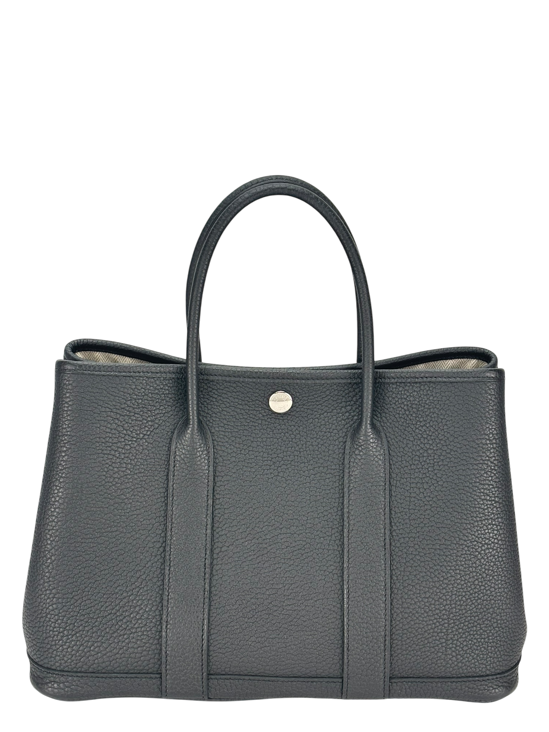 HERMES - Garden Party TPM 30 Negonda Noir
