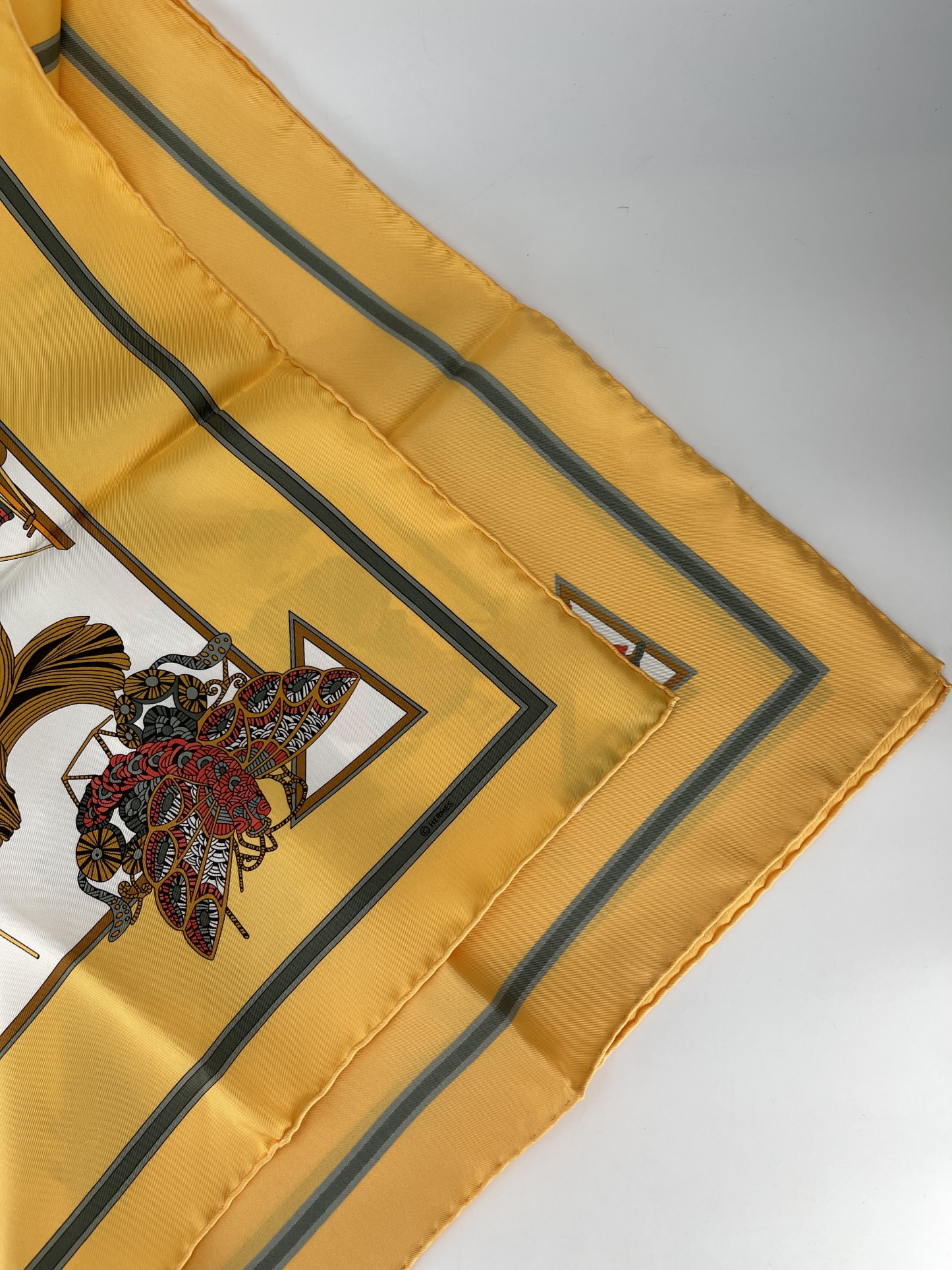 HERMES - Le Temps des Marionnet Scarf 90 