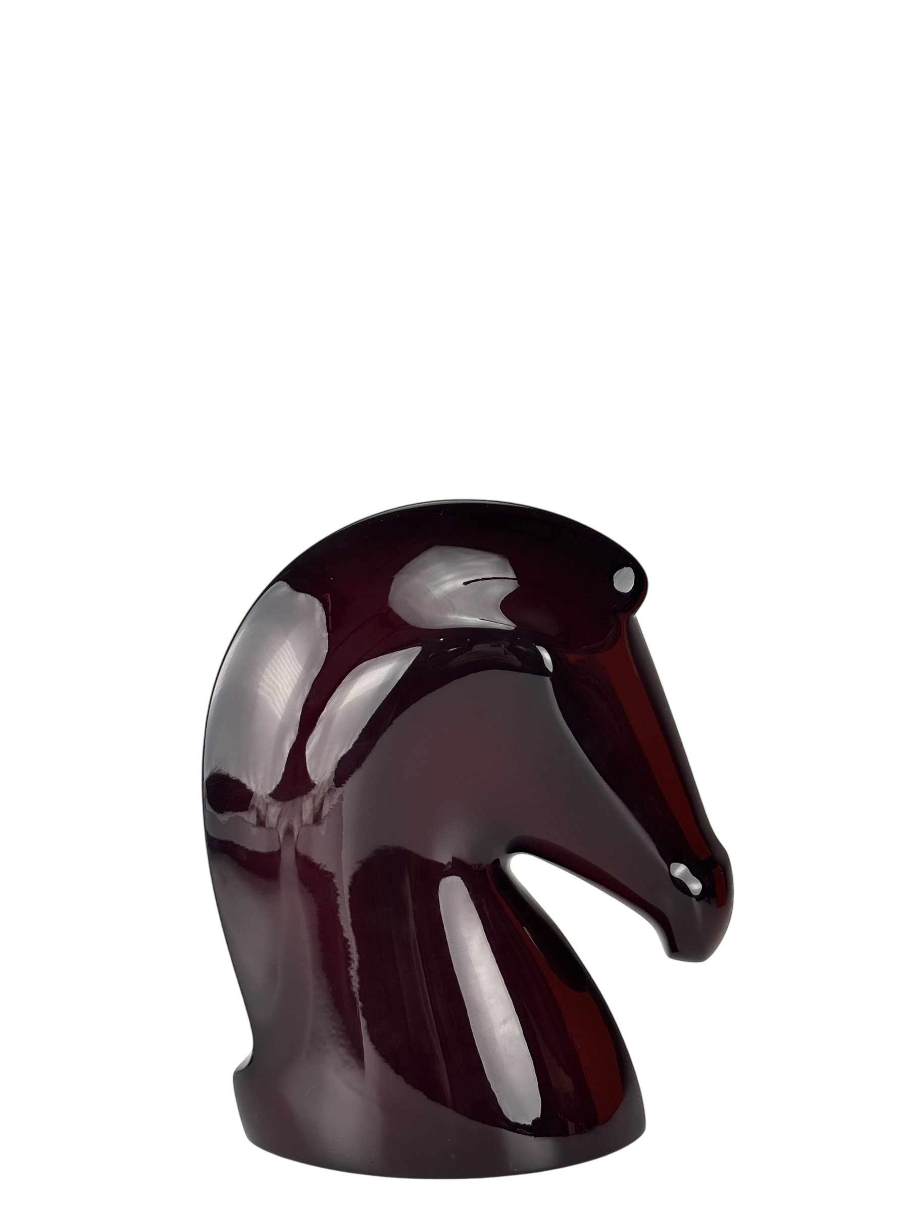 HERMES - Samarcande paperweight aubergine