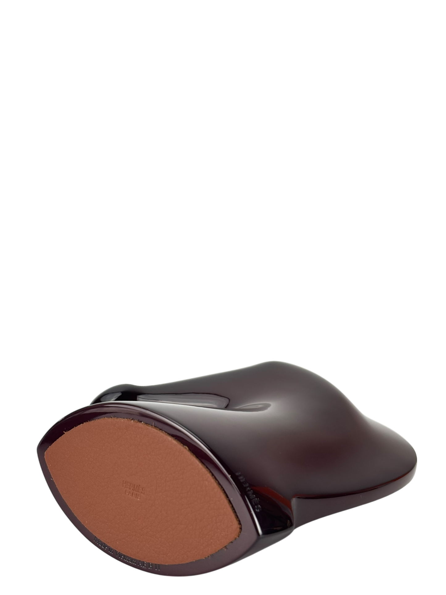 HERMES - Samarcande paperweight aubergine