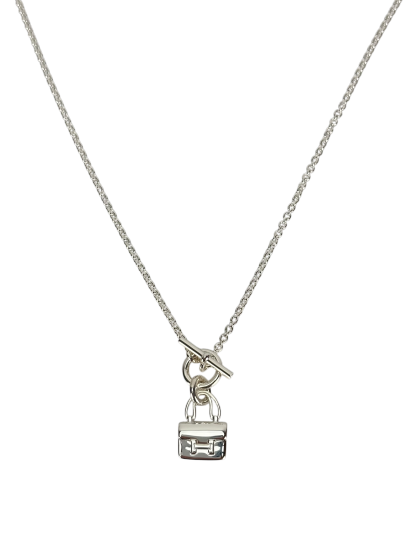 HERMES - 925 Silver Amulette Constance Necklace