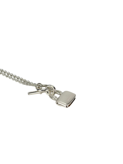 HERMES - 925 Silver Amulette Constance Necklace