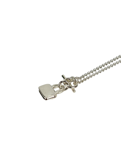 HERMES - 925 Silver Amulette Constance Necklace
