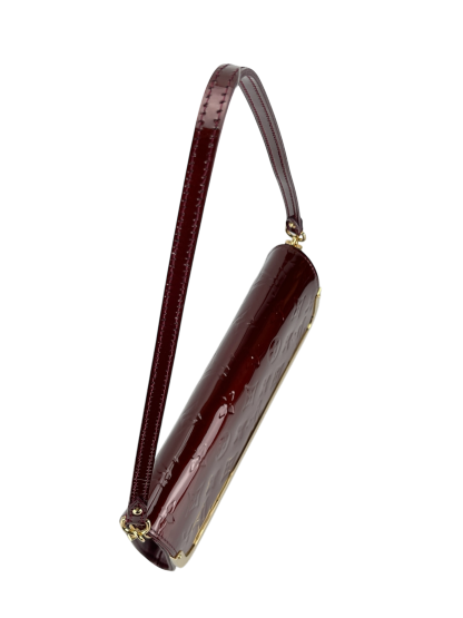 LOUIS VUITTON - Red Monogram Patent Leather Rossmore MM Shoulder Bag 