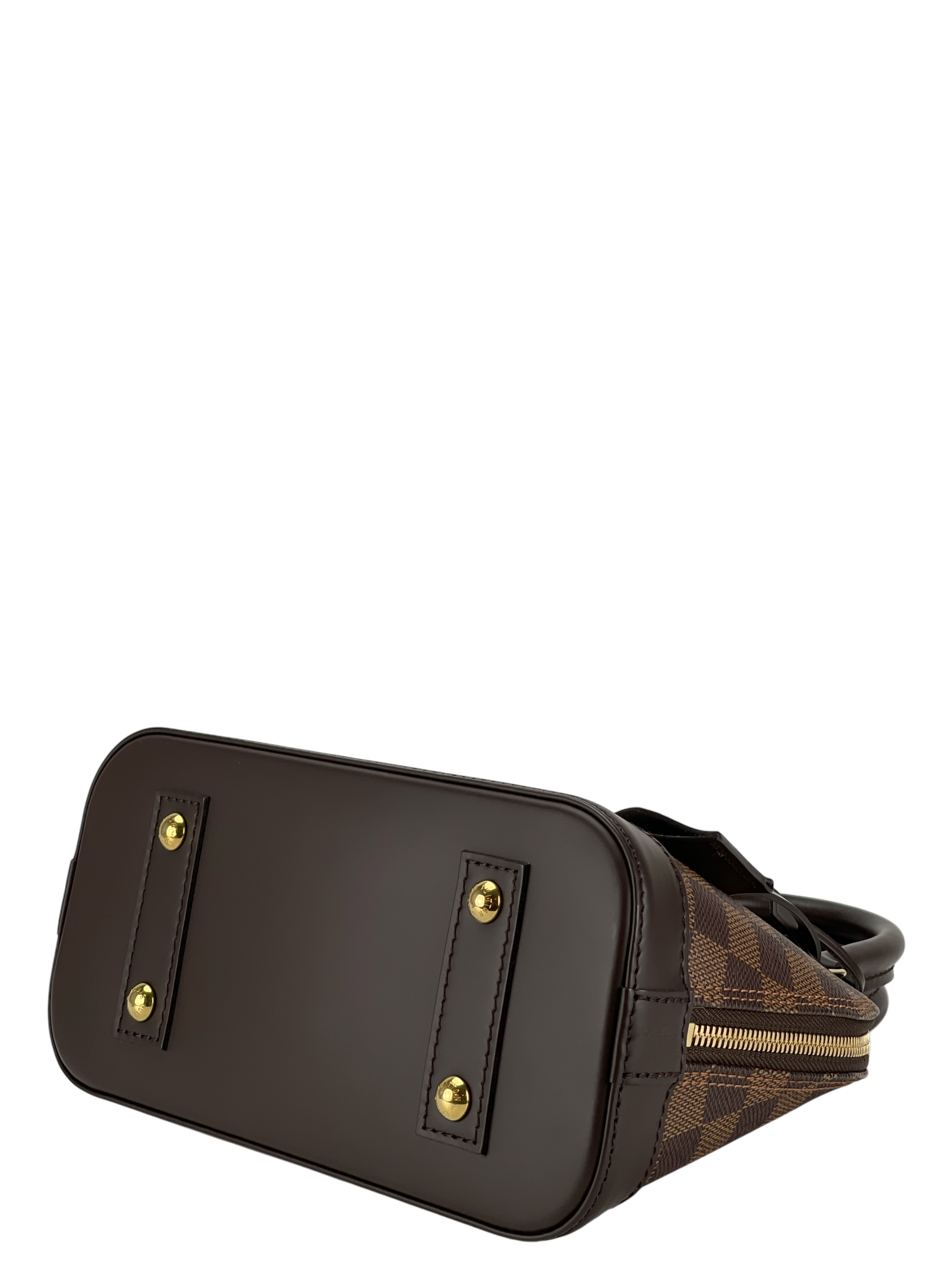 LOUIS VUITTON - Damier Ebene Alma BB Handbag