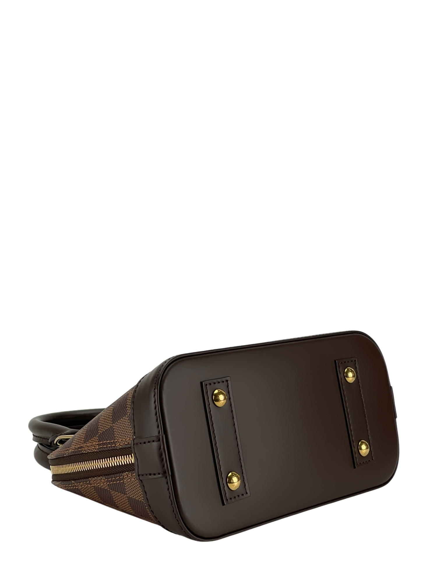 LOUIS VUITTON - Damier Ebene Alma BB Handbag