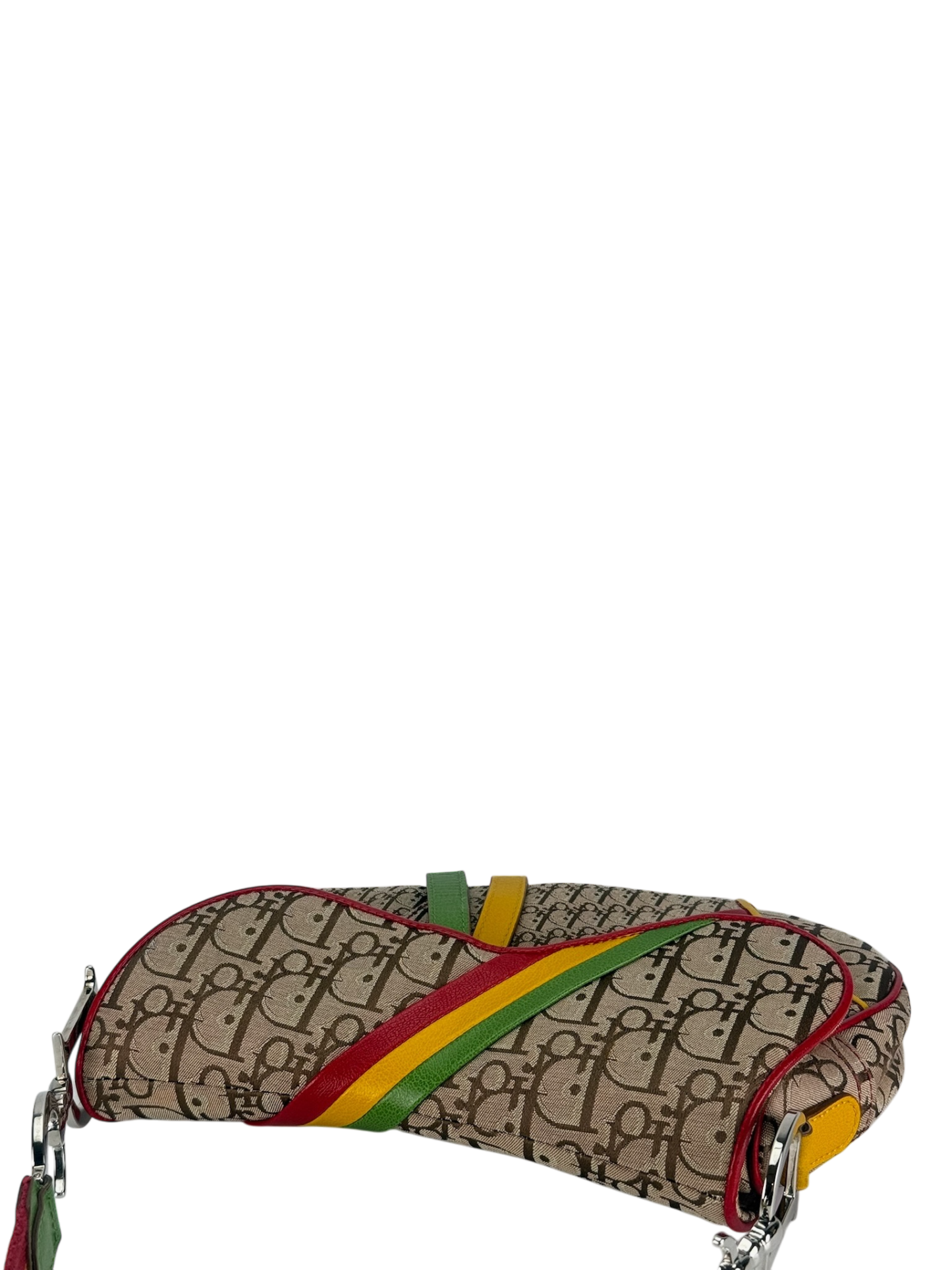 CHRISTIAN DIOR - Rasta Diorissimo Saddle Handbag