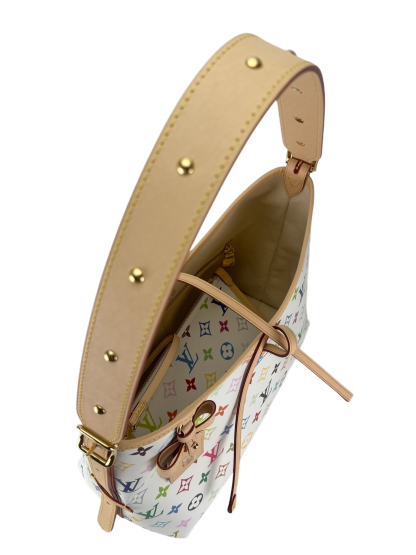 LOUIS VUITTON - Takashi Murakami Carryall NM PM Multicolor White