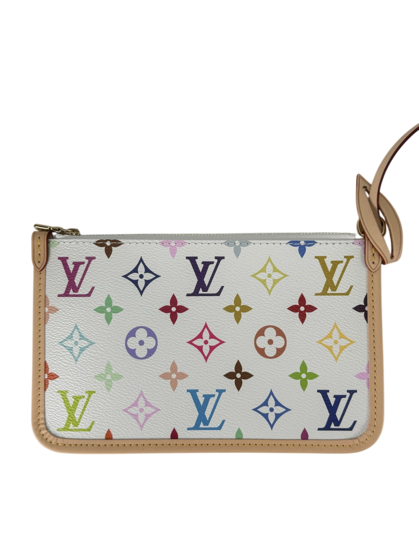 LOUIS VUITTON - Takashi Murakami Carryall NM PM Multicolor White