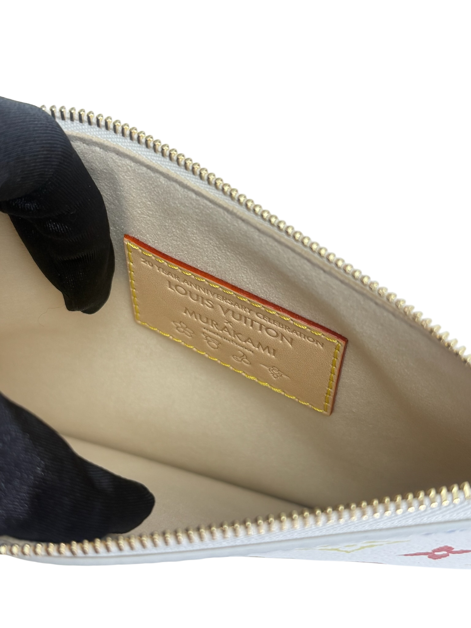 LOUIS VUITTON - Takashi Murakami Carryall NM PM Multicolor White