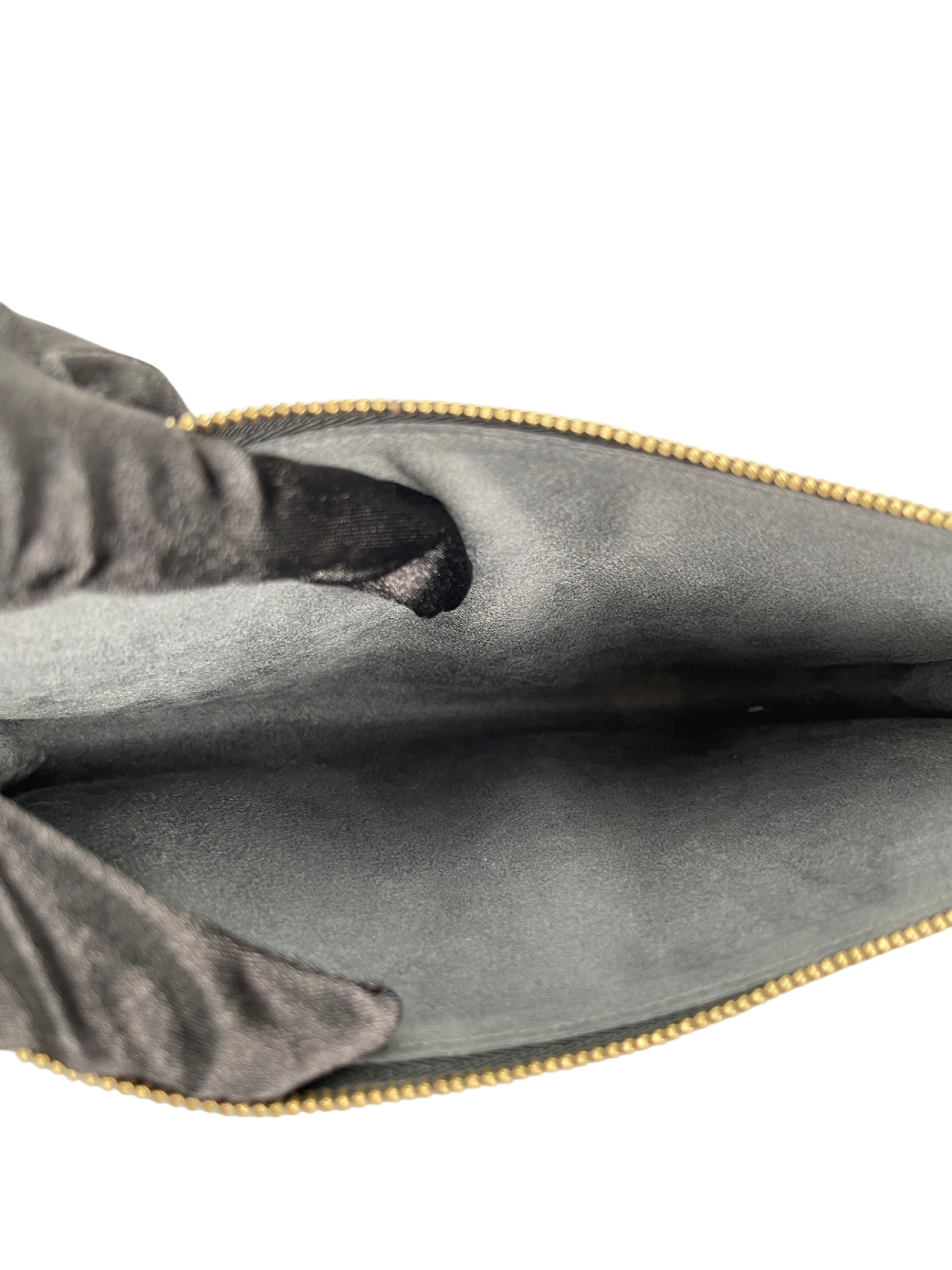 LOUIS VUITTON - Black Epi Accessory Pouch Handbag 