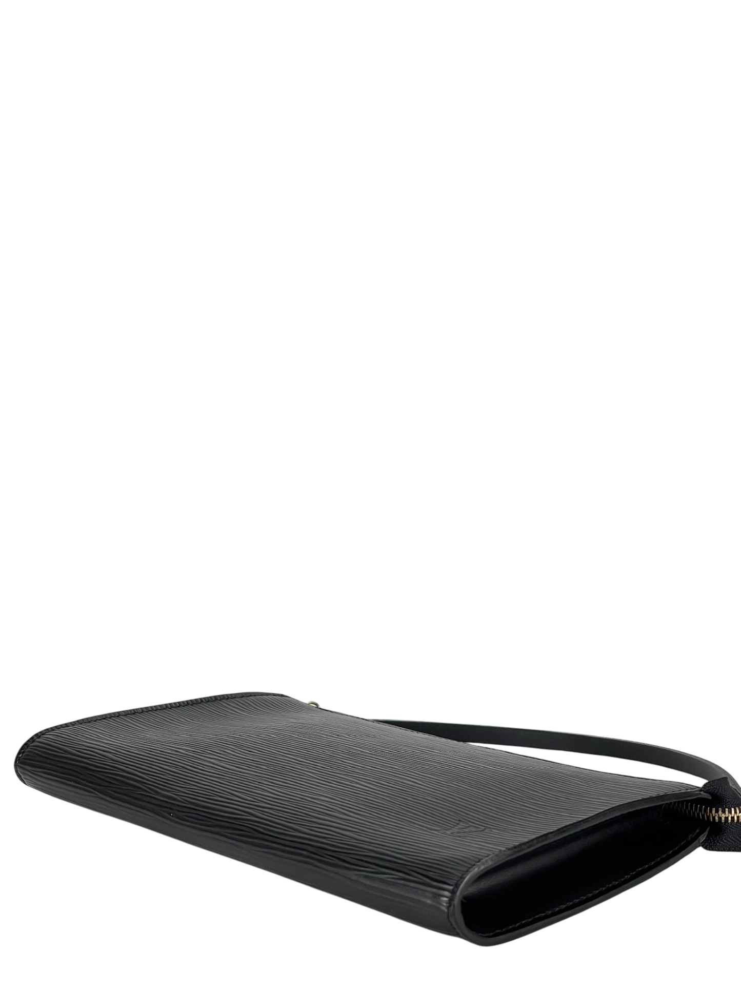 LOUIS VUITTON - Black Epi Accessory Pouch Handbag 