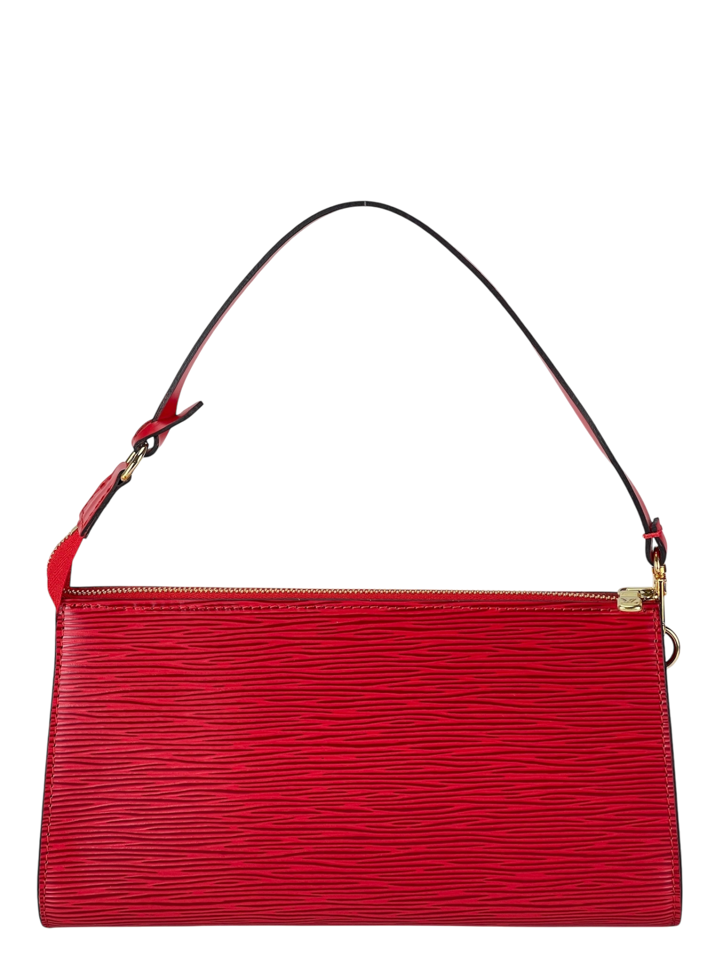 LOUIS VUITTON - Red Epi Accessory Pouch Handbag