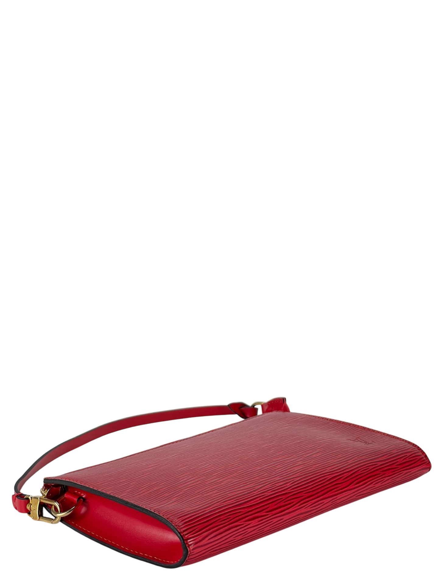 LOUIS VUITTON - Red Epi Accessory Pouch Handbag