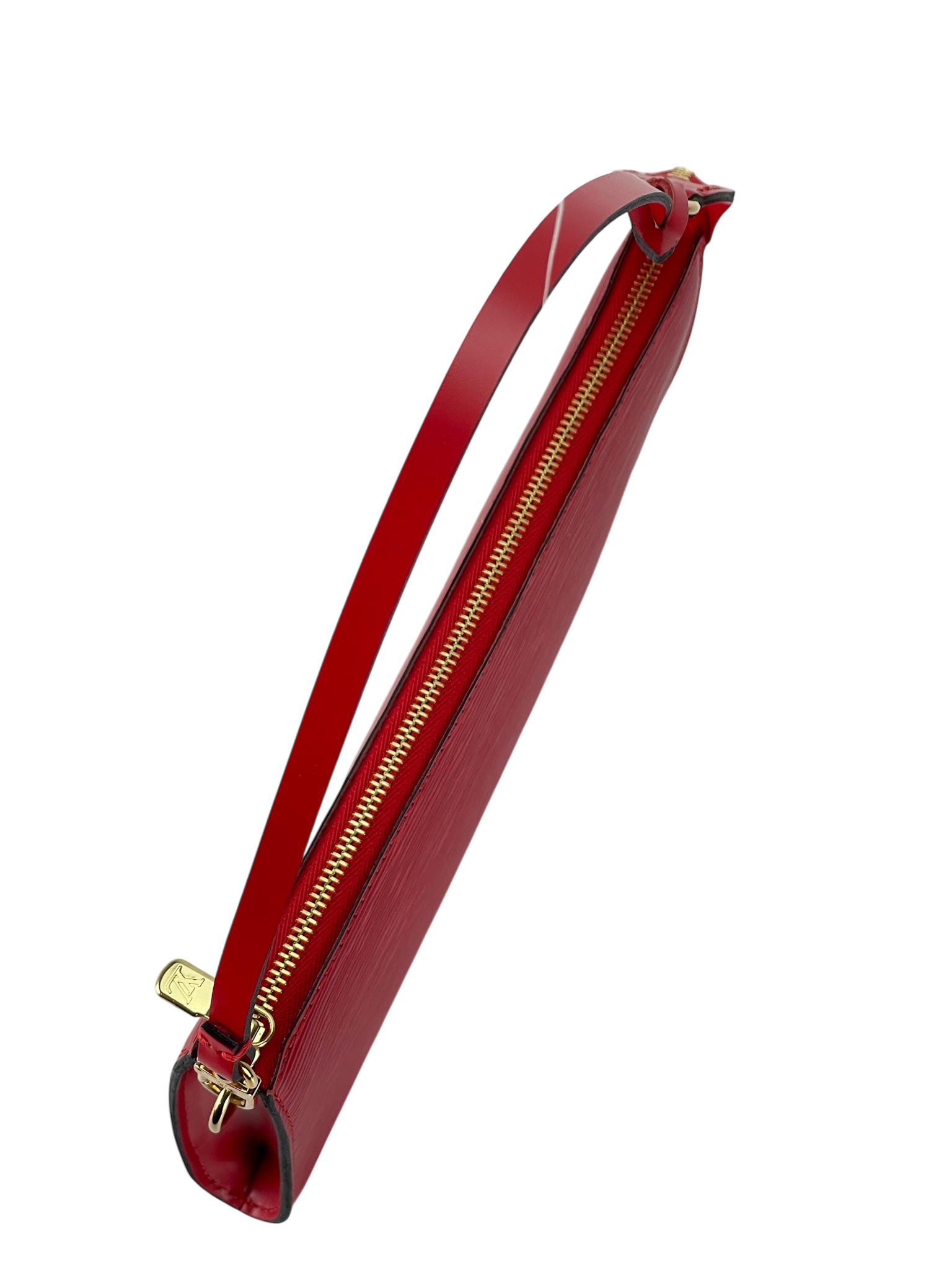 LOUIS VUITTON - Red Epi Accessory Pouch Handbag
