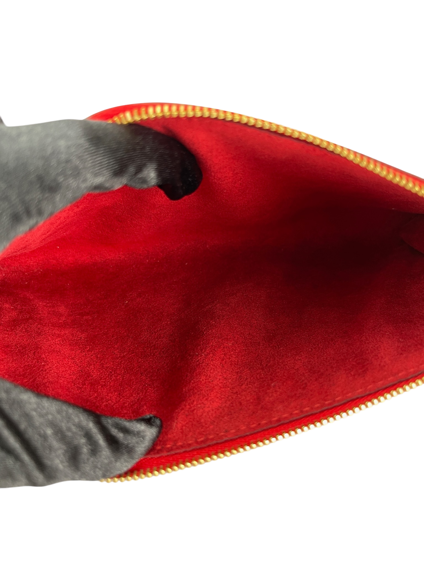 LOUIS VUITTON - Red Epi Accessory Pouch Handbag